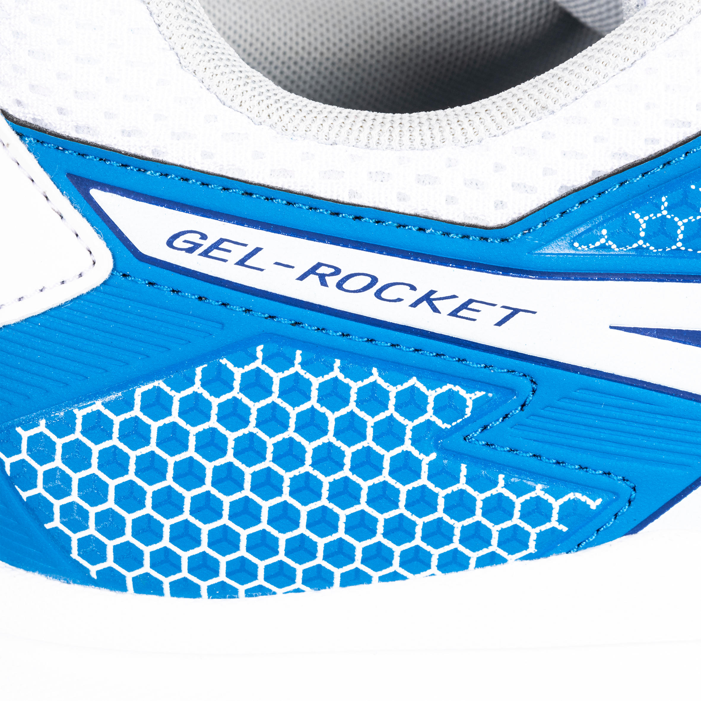 Men's Badminton/Squash/Indoor Sports Shoes Gel Rocket 8 - Blue/White 9/10