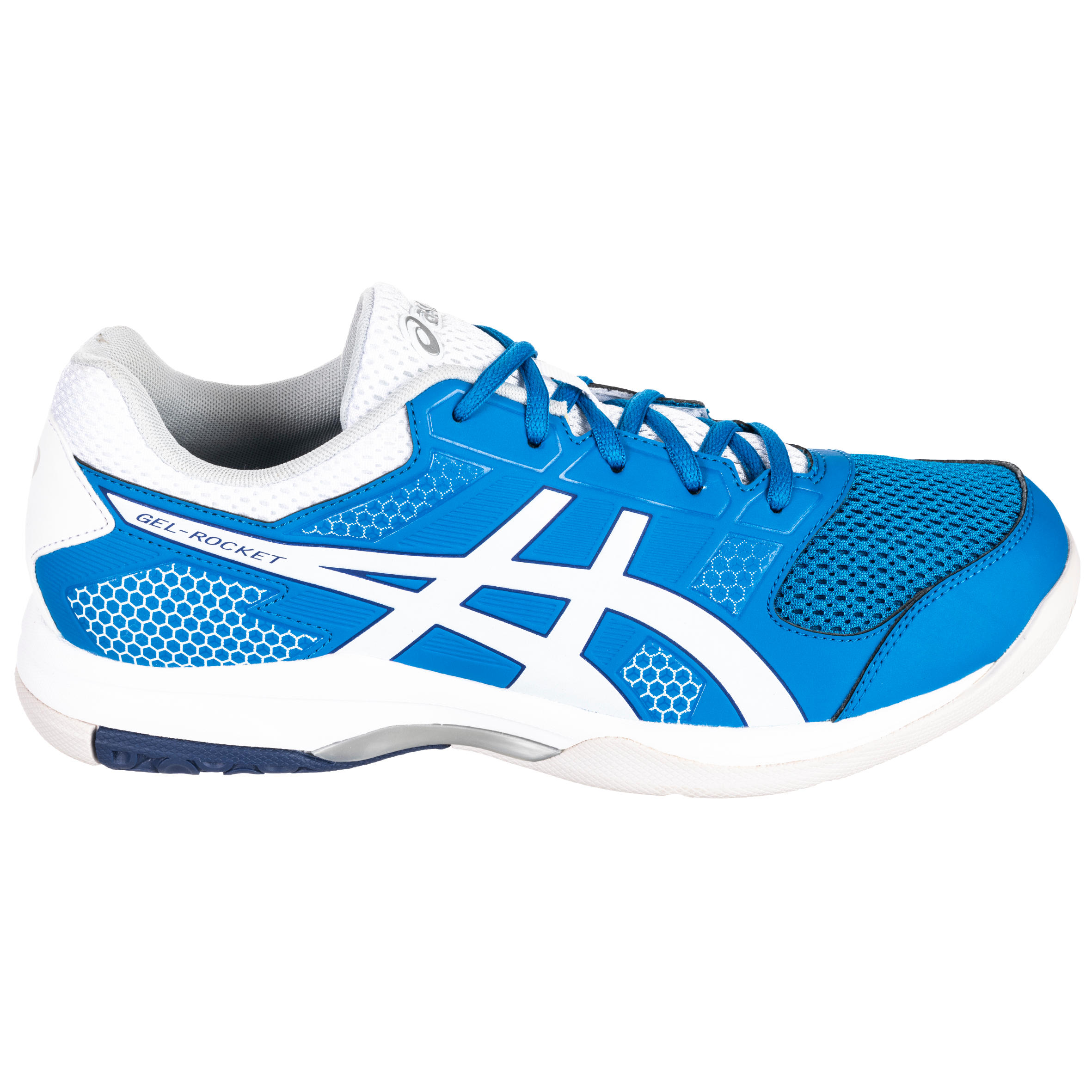 Men's Badminton/Squash/Indoor Sports Shoes Gel Rocket 8 - Blue/White 5/10