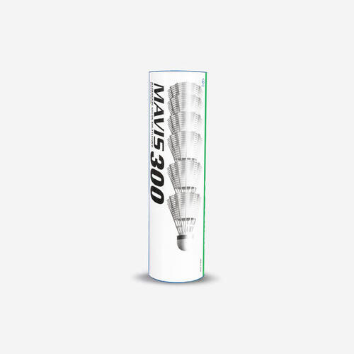 Volant plastique badminton Yonex - Mavis 300 Blanc X6 