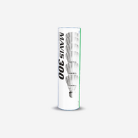 Volant plastique badminton Yonex - Mavis 300 Blanc X6 