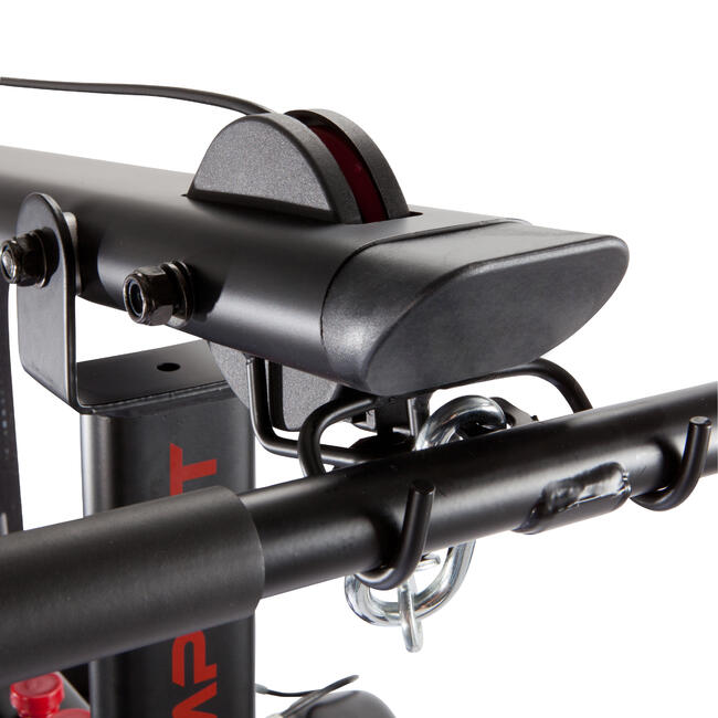 Weight Training Compact Home Gym Black/Red