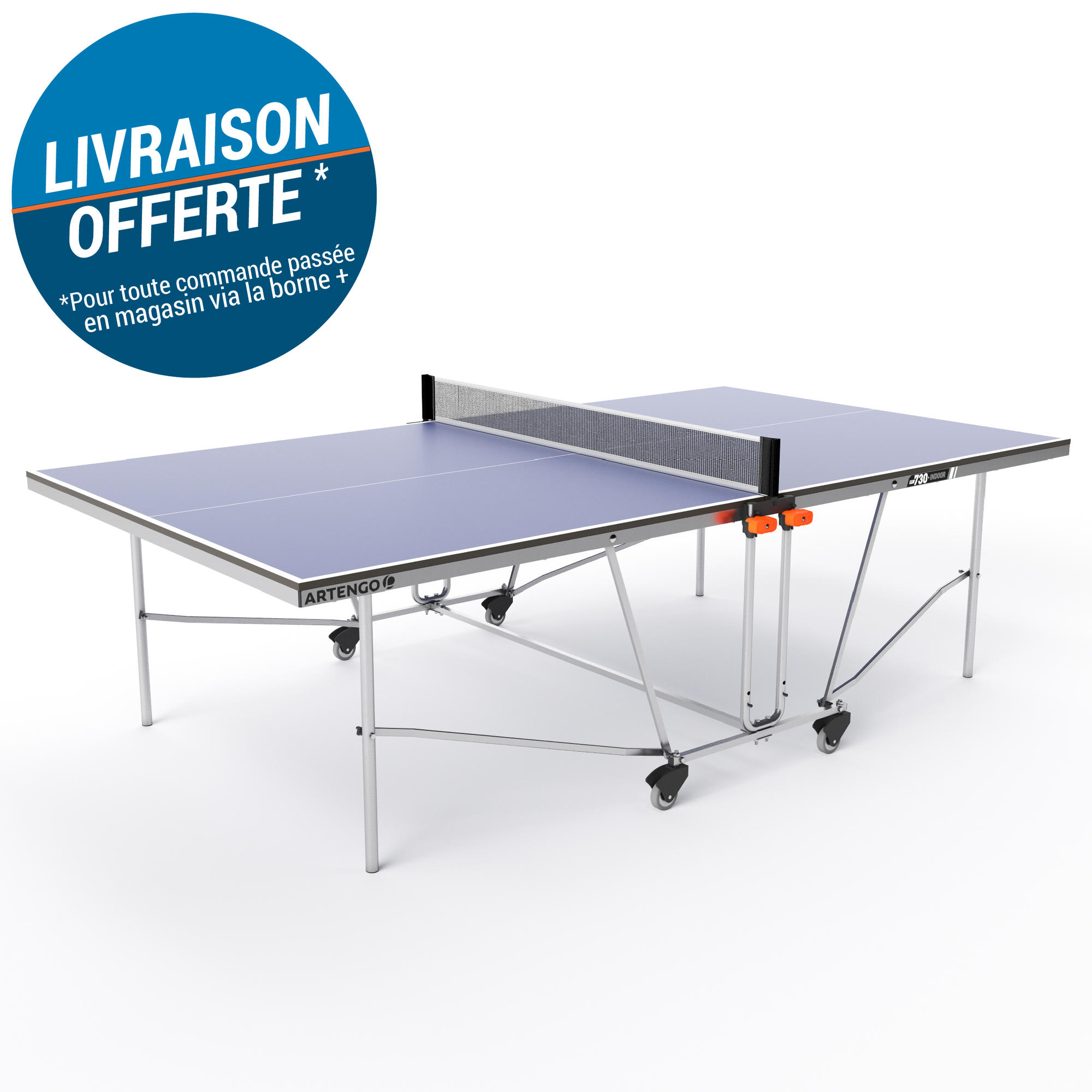 TABLE DE TENNIS DE TABLE FREE FT 730 INDOOR artengo