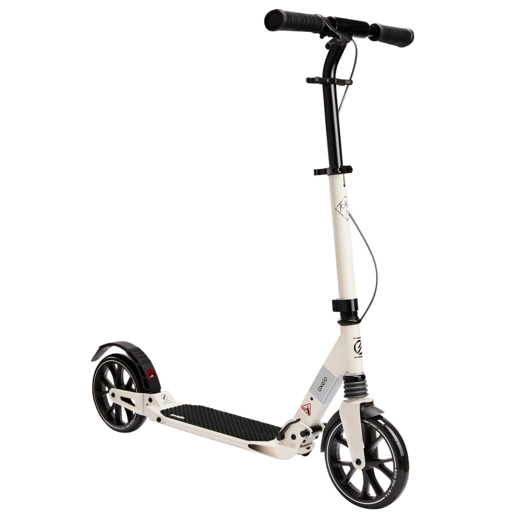 OXELO TOWN 7XL SCOOTER - IVORY