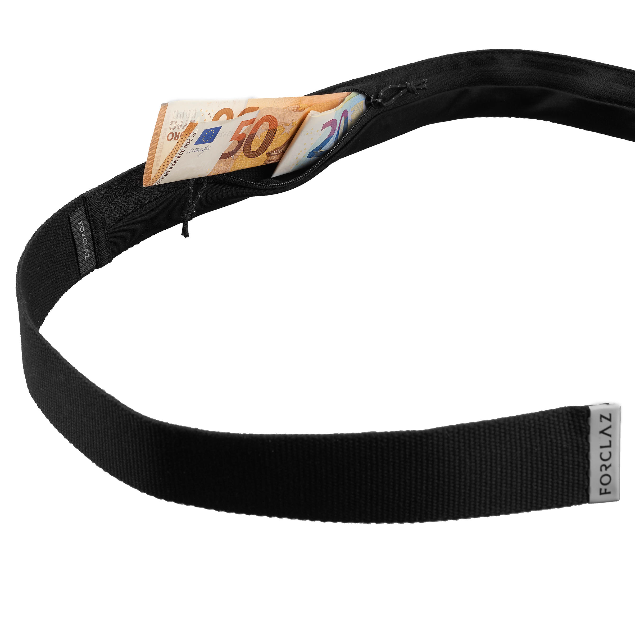 Ceinture cache billets TRAVEL noir Decathlon