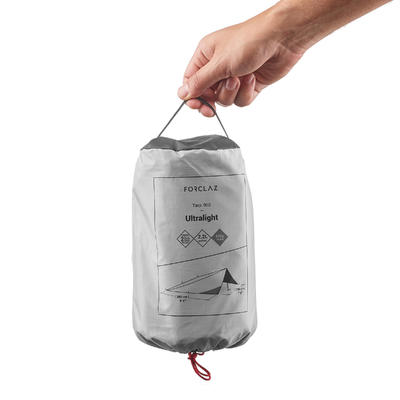 trek900 ultralight trekking tarp grey decathlon points chart