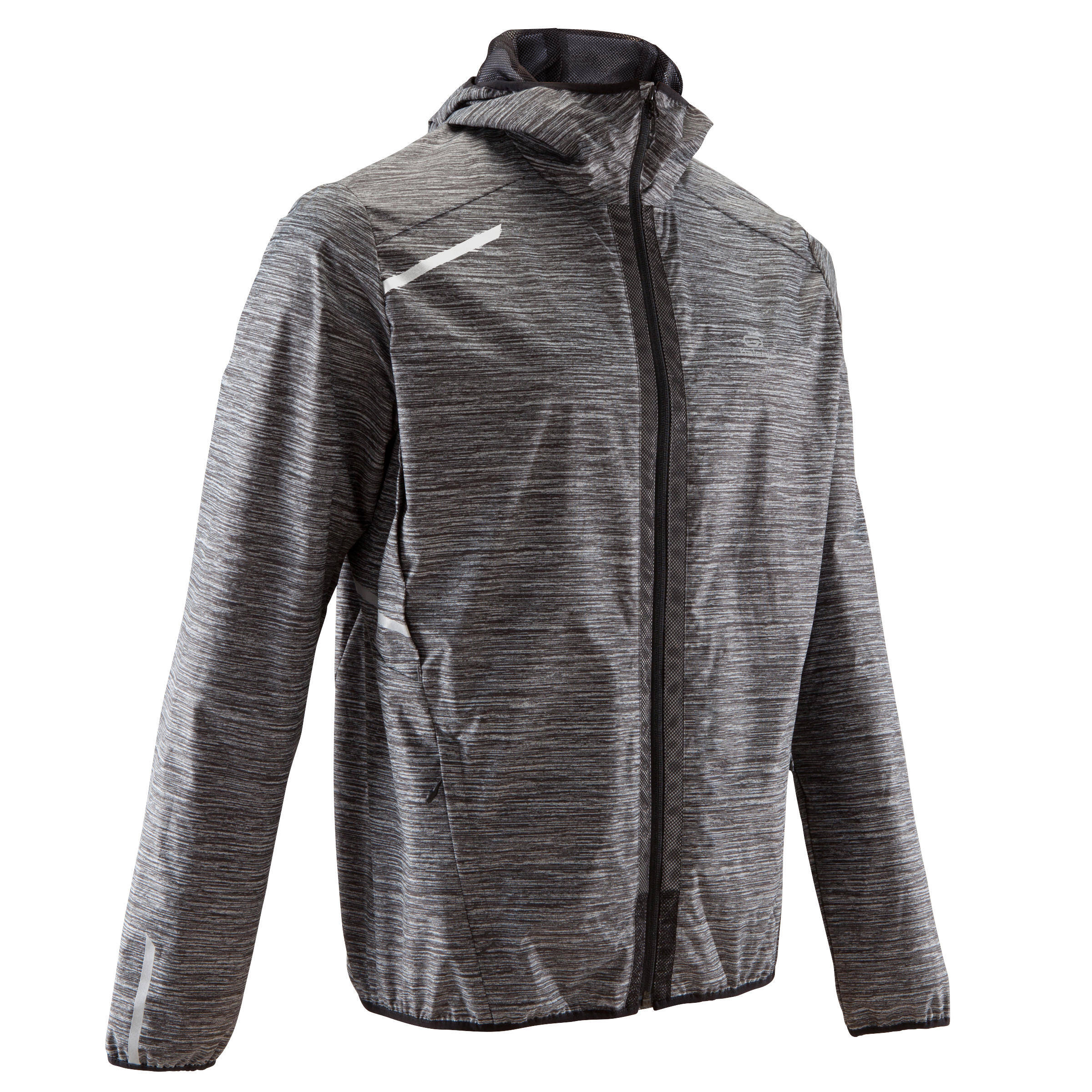 RUN RAIN men's running jacket grey -  1