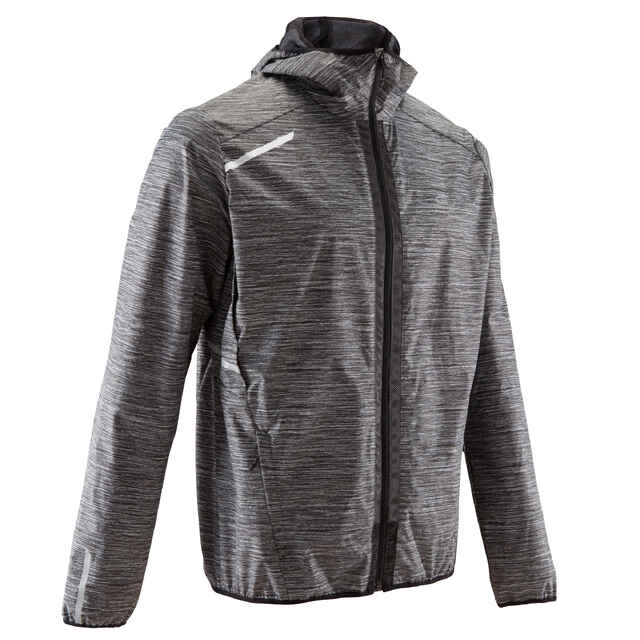 Lauf-Regenjacke Run Rain Herren grau | Kalenji | DECATHLON