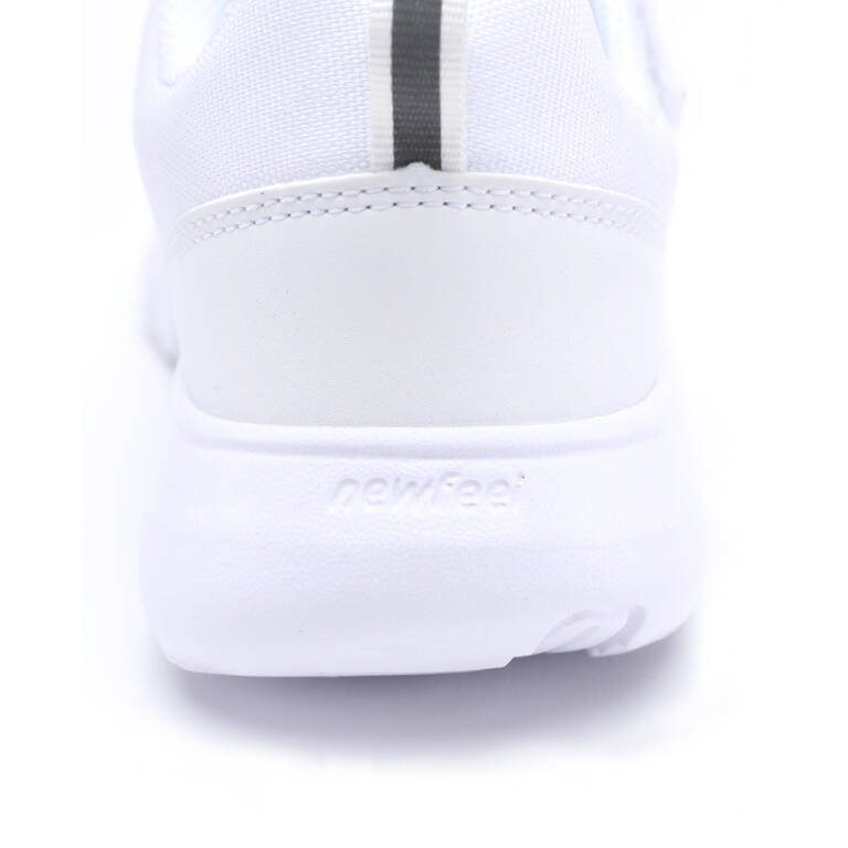 Kids' lightweight and waterproof rip-tab shoes, white