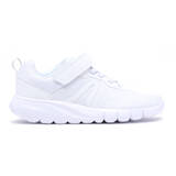 Kids walking velcro shoes light and soft 140 - white