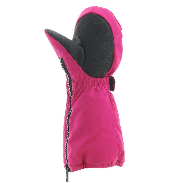Kids' Ski Mittens 500 - Pink