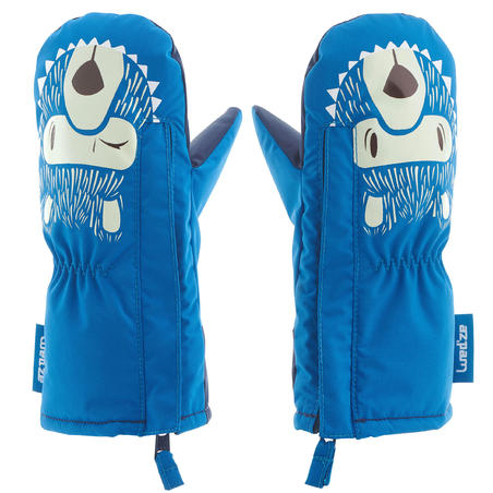 Дитячі рукавиці для катання на санках - Сині