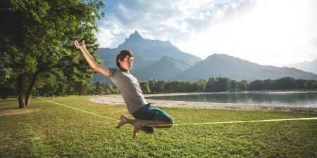 What you need for slacklining