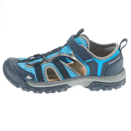 Kids’ Hiking Sandals MH150 - size 10 to 6 - Blue