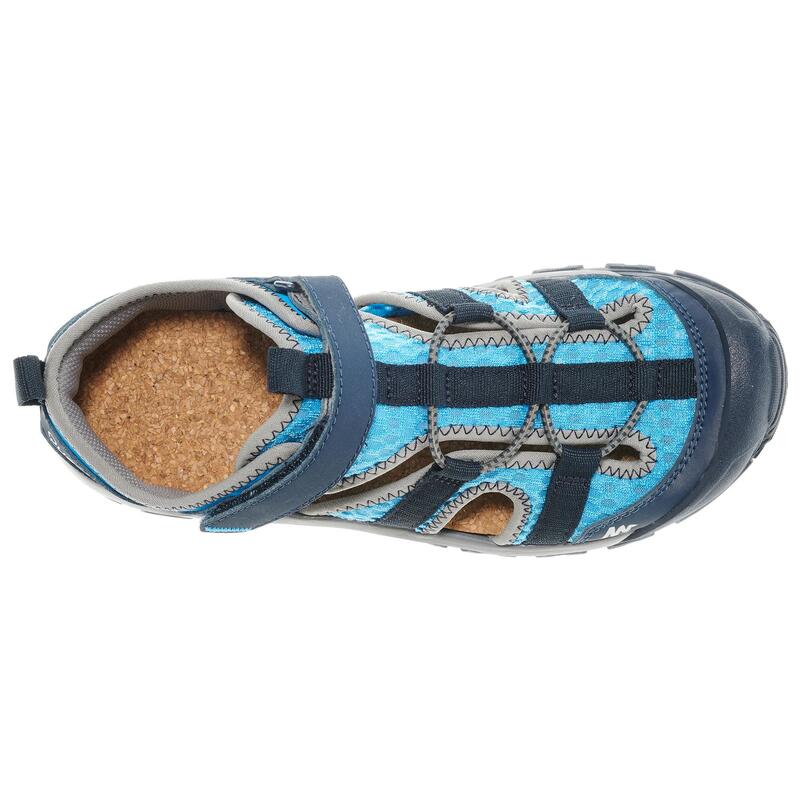 Dětské turistické sandály MH150 modré