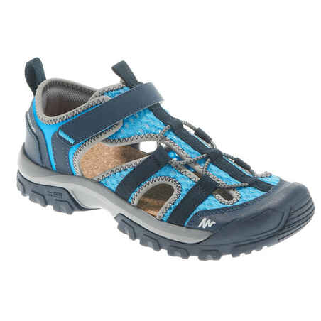 Kids’ Hiking Sandals MH150 - size 10 to 6 - Blue