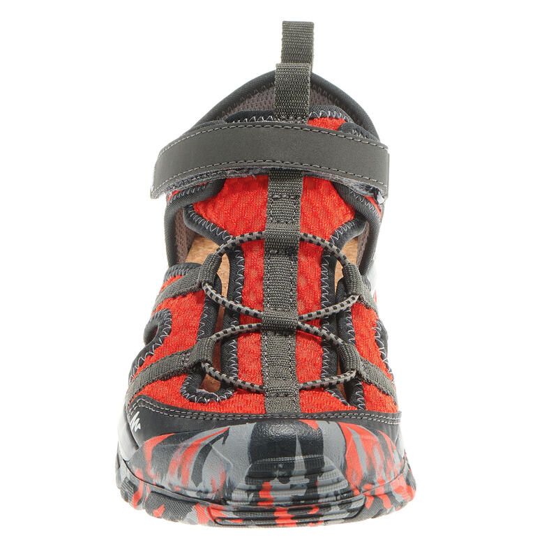 Sandales de randonnée enfant NH900 JR rouge