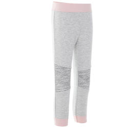 500 Baby Gym Bottoms - Grey/Pink