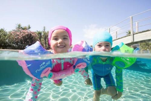 Schwimmanfänge mit Schwimmhilfen für mehr Sicherheit der kleinen Wasserratten