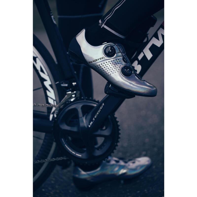 Chaussures de vélo CycloSport Van Rysel holographic gris