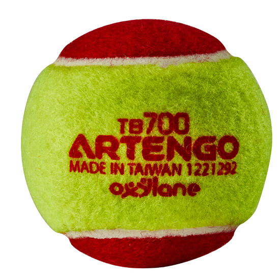 PELOTA DE TENIS TB700 ROJO