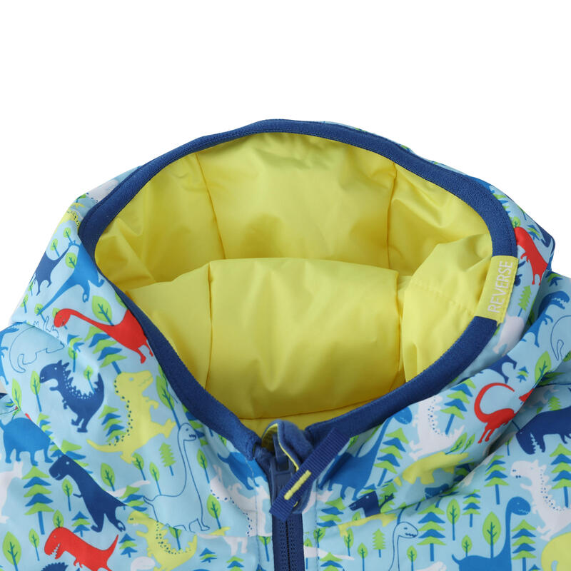 Baby Skiing/Sledging Reversible Jacket Warm - Yellow