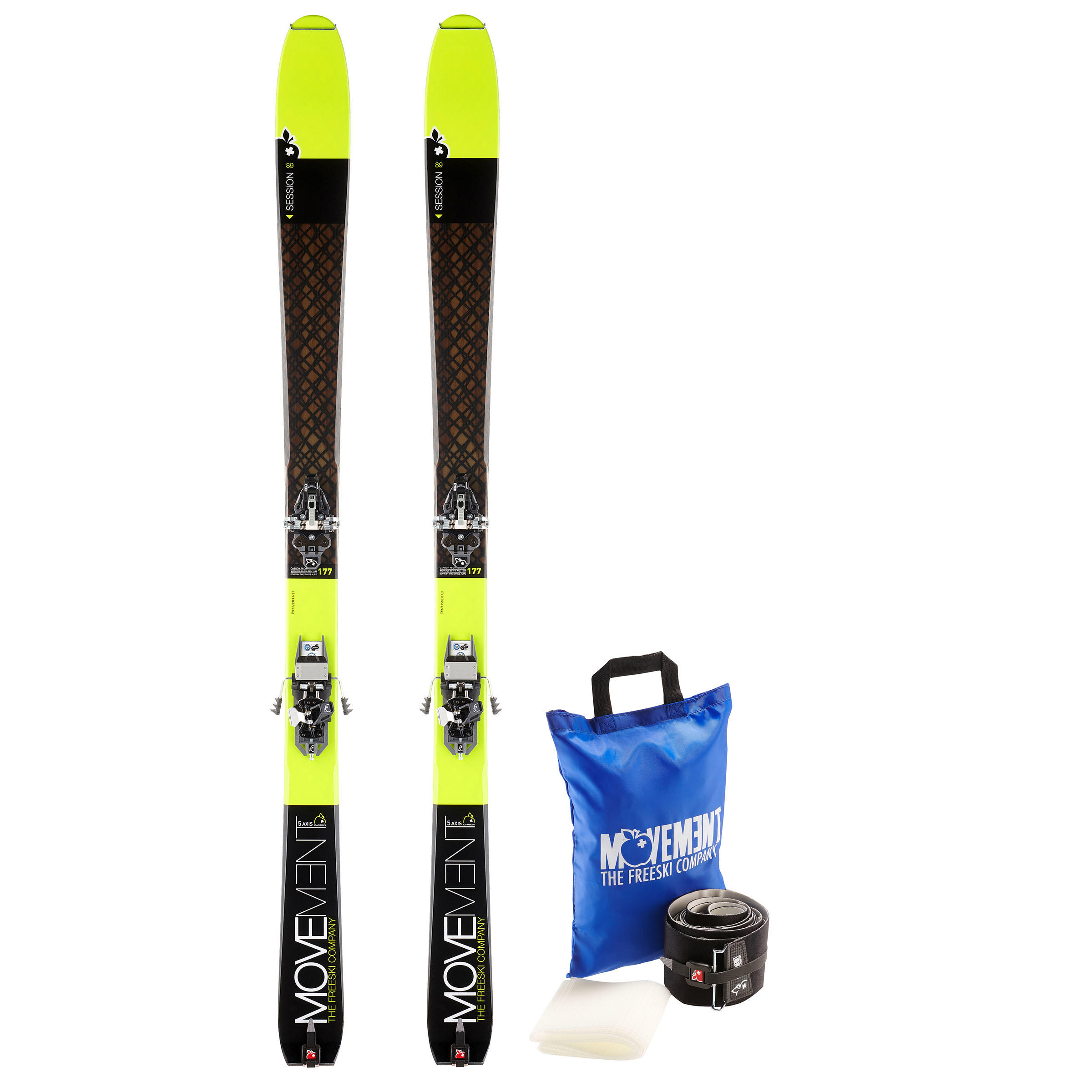 Movement Pack ski de randonnée Session 89 + fixations + peaux - Movement