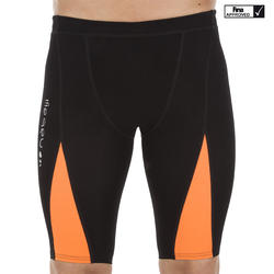 Bañador Hombre natación Jammer fastskin competición FINA Nabaiji negro