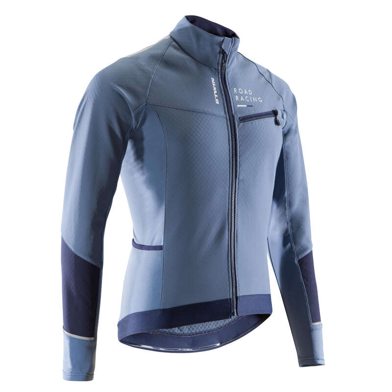 MEN COLD WEATHER ROAD RACING APPAREL Cycling - RC 500 Winter Road Cycling Jacket - Grey VAN RYSEL - Cycling