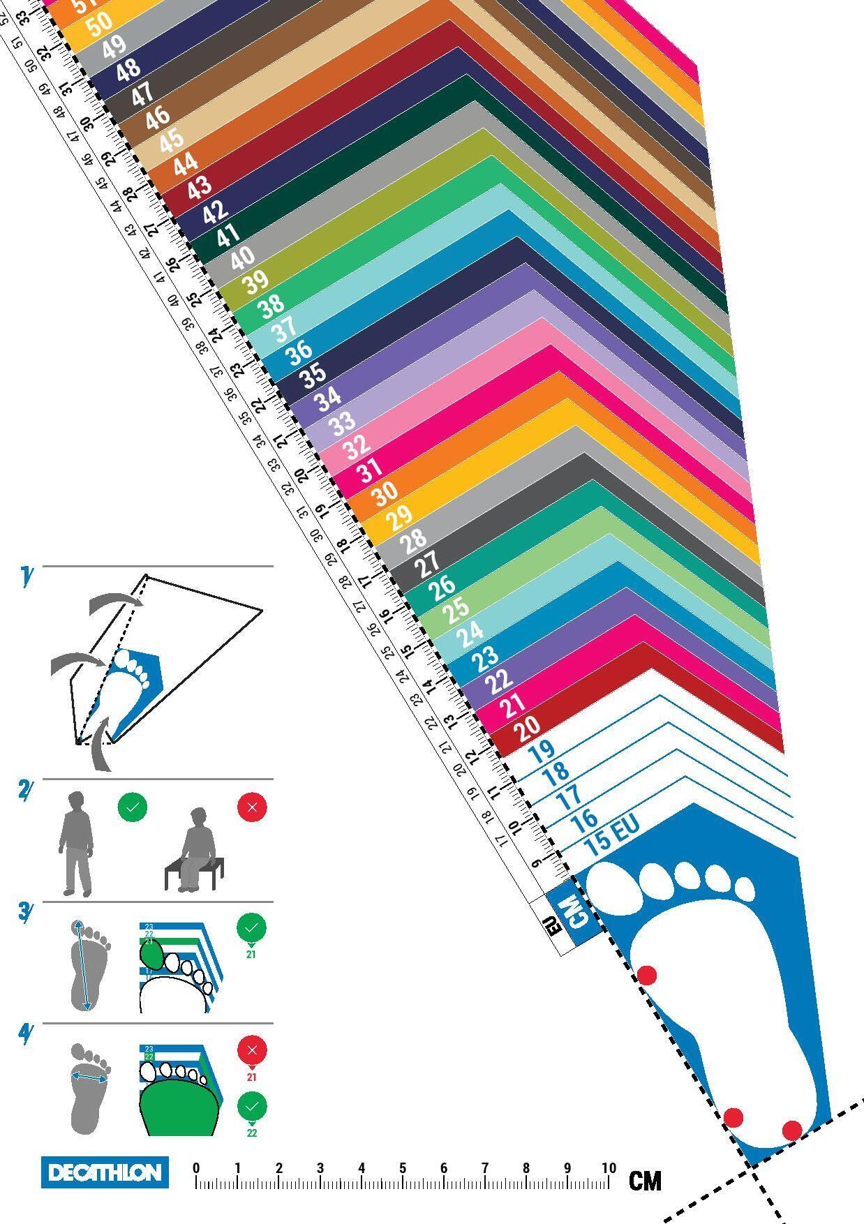 Decathlon  Size Guide