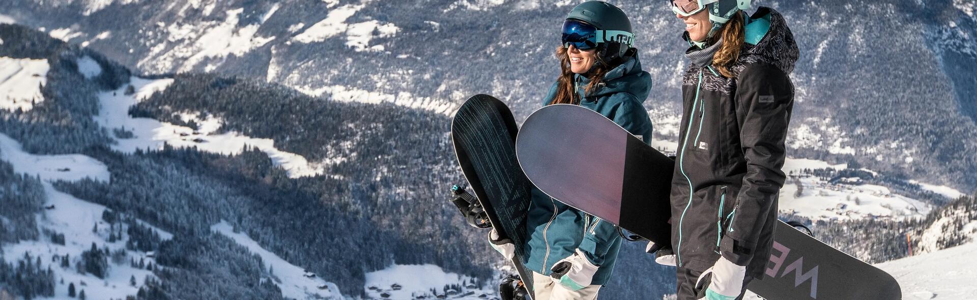 snowboard header