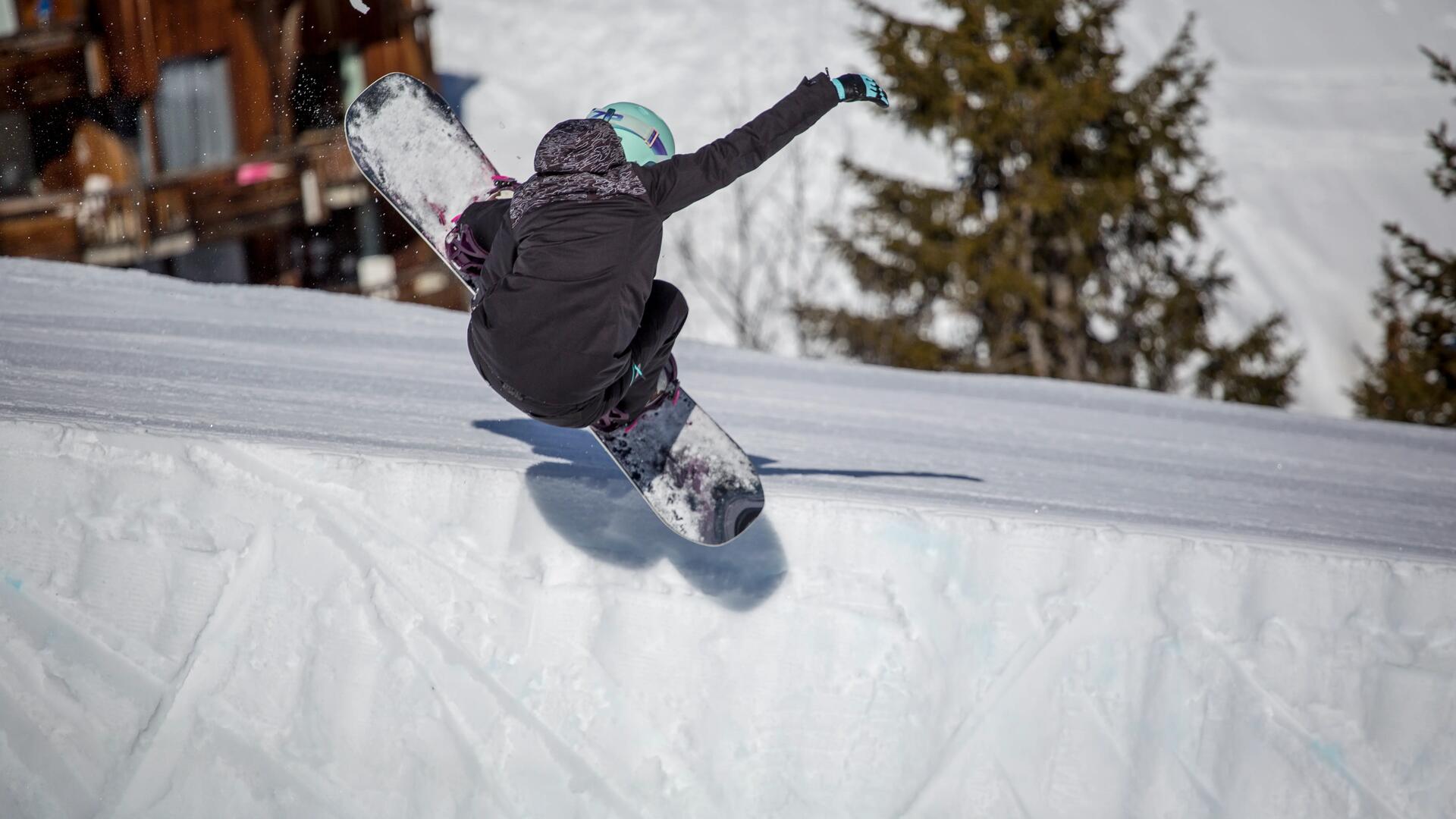 all mountain snowboarding