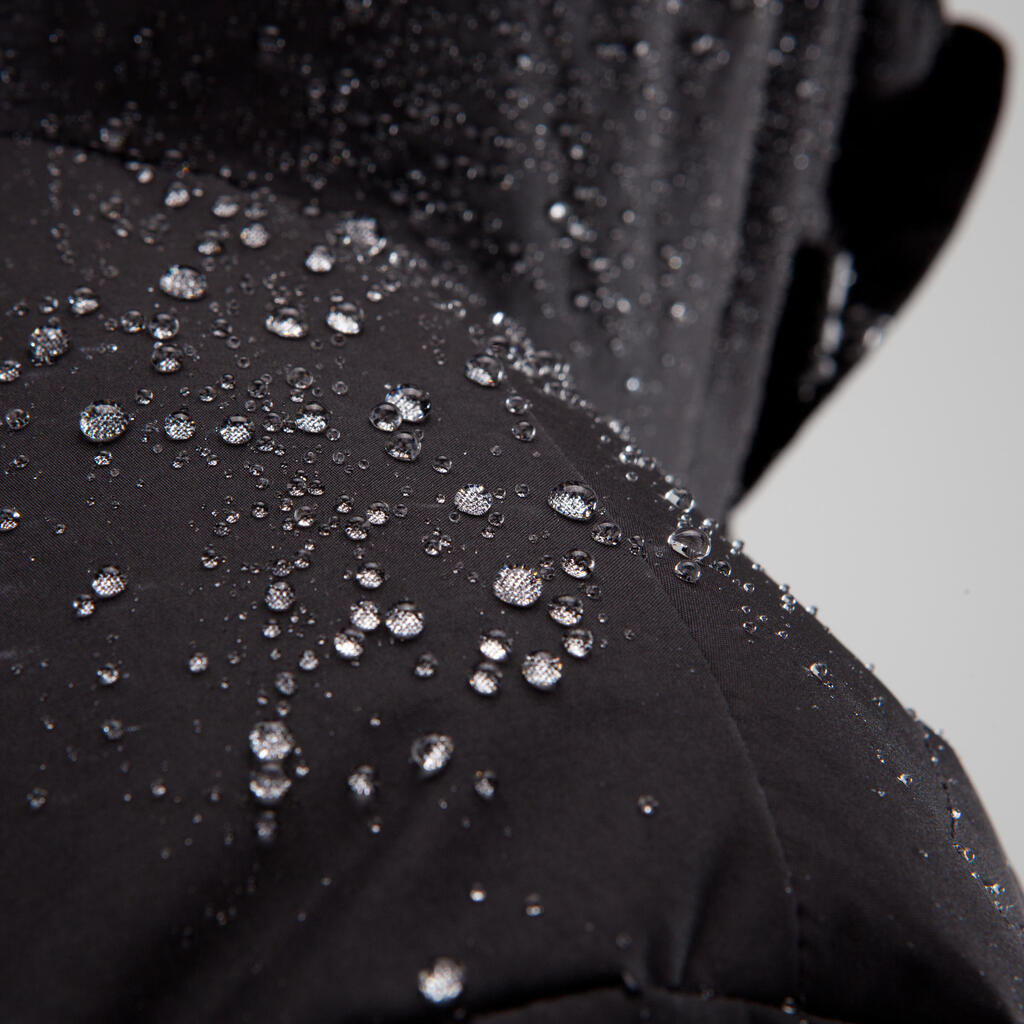 Топло мъжко яке дъждобран за колоездене 900, тъмносиньо