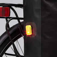 شنطة دراجة هوائية 500 مقاومة للماء سعة 20 لتر - أسود