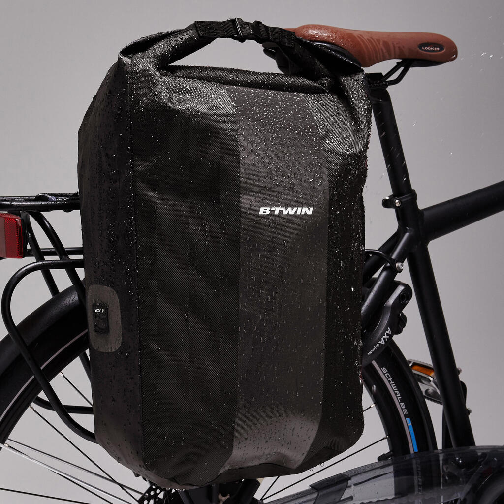 20L Waterproof Bike Pannier Rack Bag 500