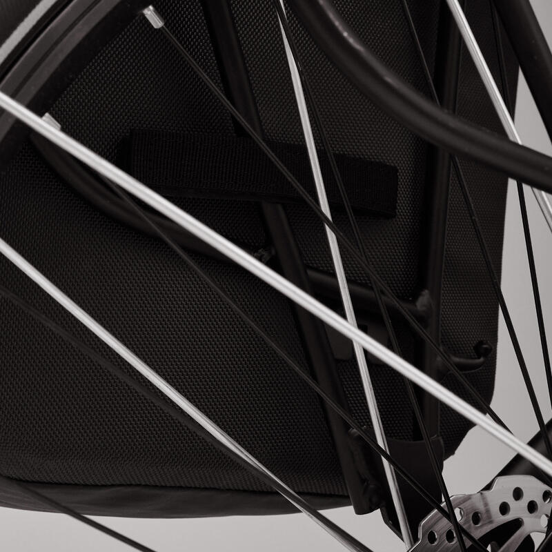 500 Waterproof Pannier Rack Bike Bag 20L ELOPS Decathlon