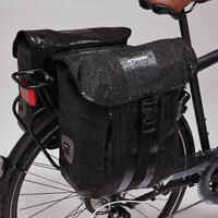 Doppel-Fahrradtasche 540 2 × 20 Liter wasserdicht für Gepäckträger