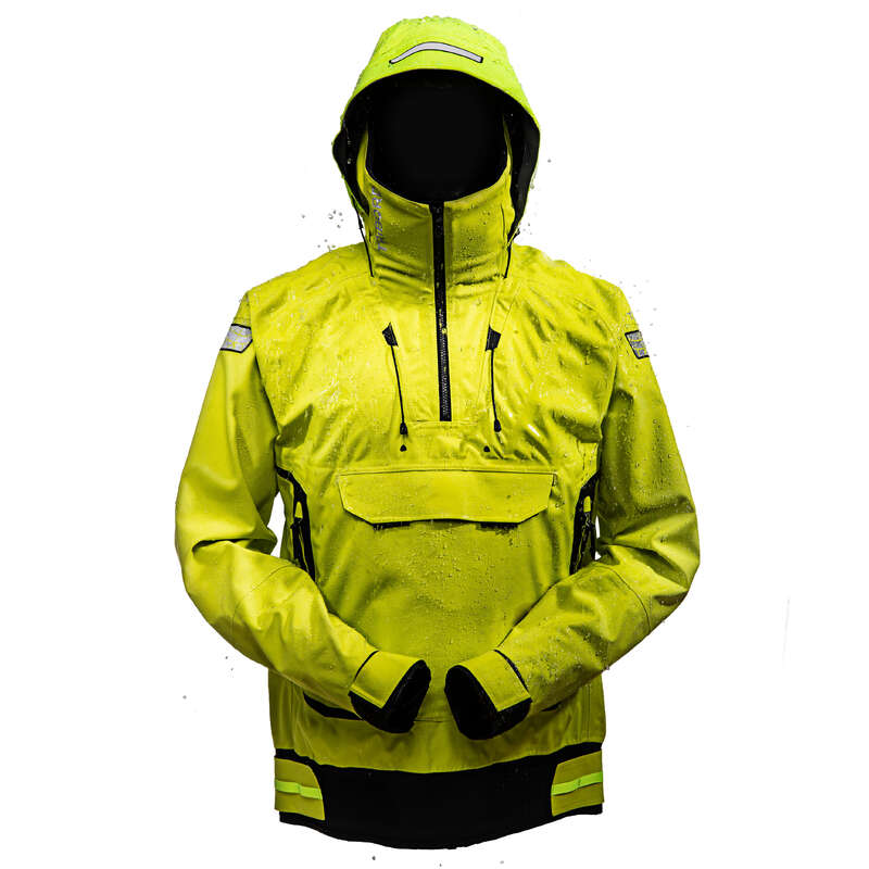 TRIBORD Men's Sailing Jacket Offshore Race 900 Yellow...
