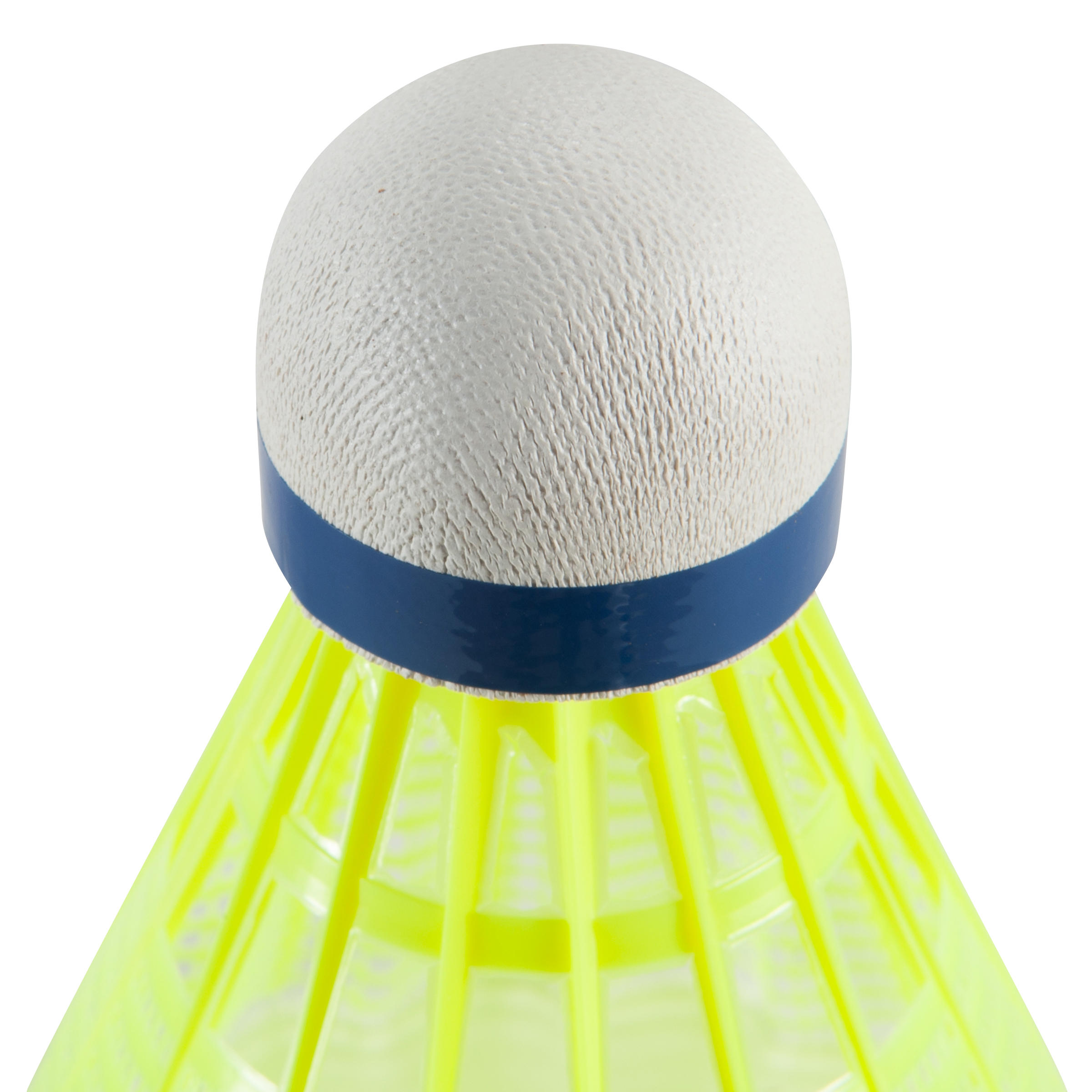 Badminton Plastic Shuttlecocks Mavis 300 6-Pack - Yellow 6/8