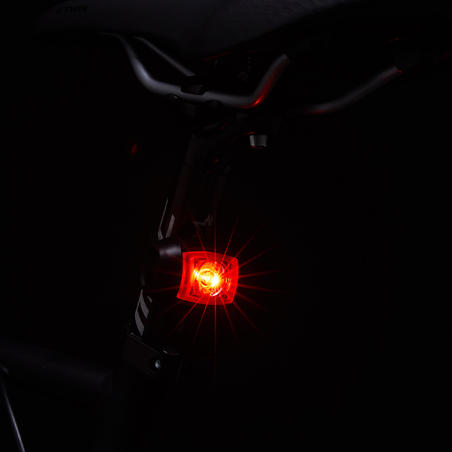 ST 520 Front/Rear LED USB Bike Light Set - Black