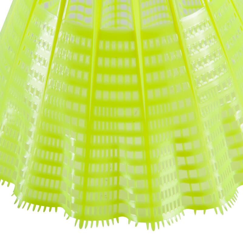 VOLANT DE BADMINTON EN PLASTIQUE YONEX MAVIS 300 x 6 - Jaune