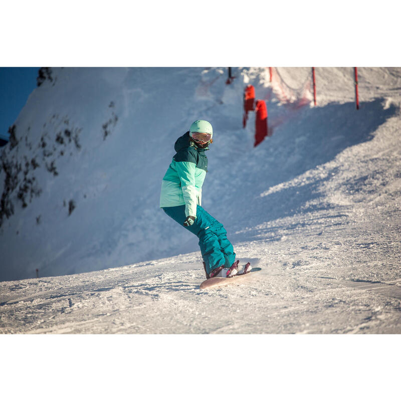 Pantalon snowboard/schi 100 Bleumarin Damă