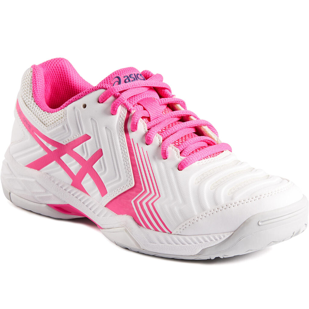 Gel-Game Women's Tennis Shoes - White/Pink