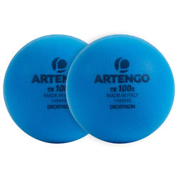 BALLE DE TENNIS TB 100 S FOAM BLEUE X2