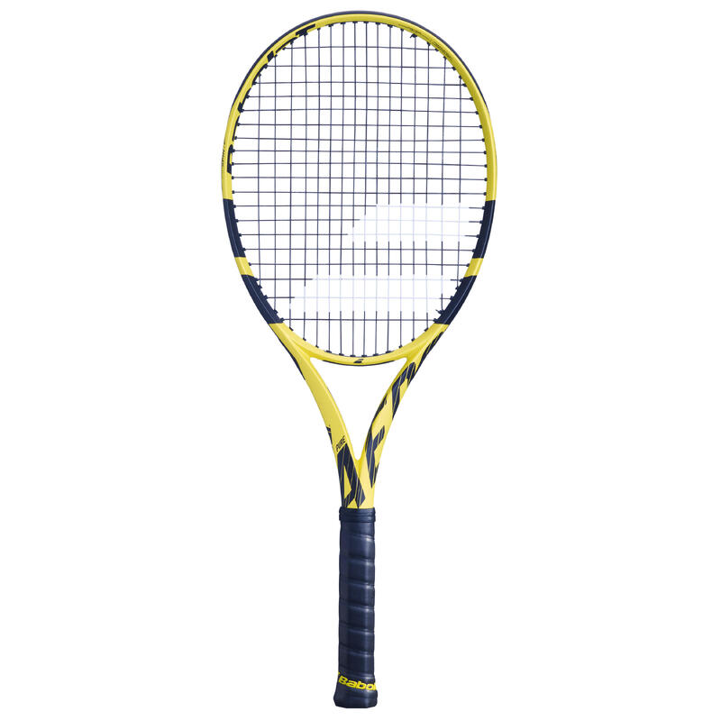 Rachetă Tenis Pure Aero 285g Negru-Galben Adulţi