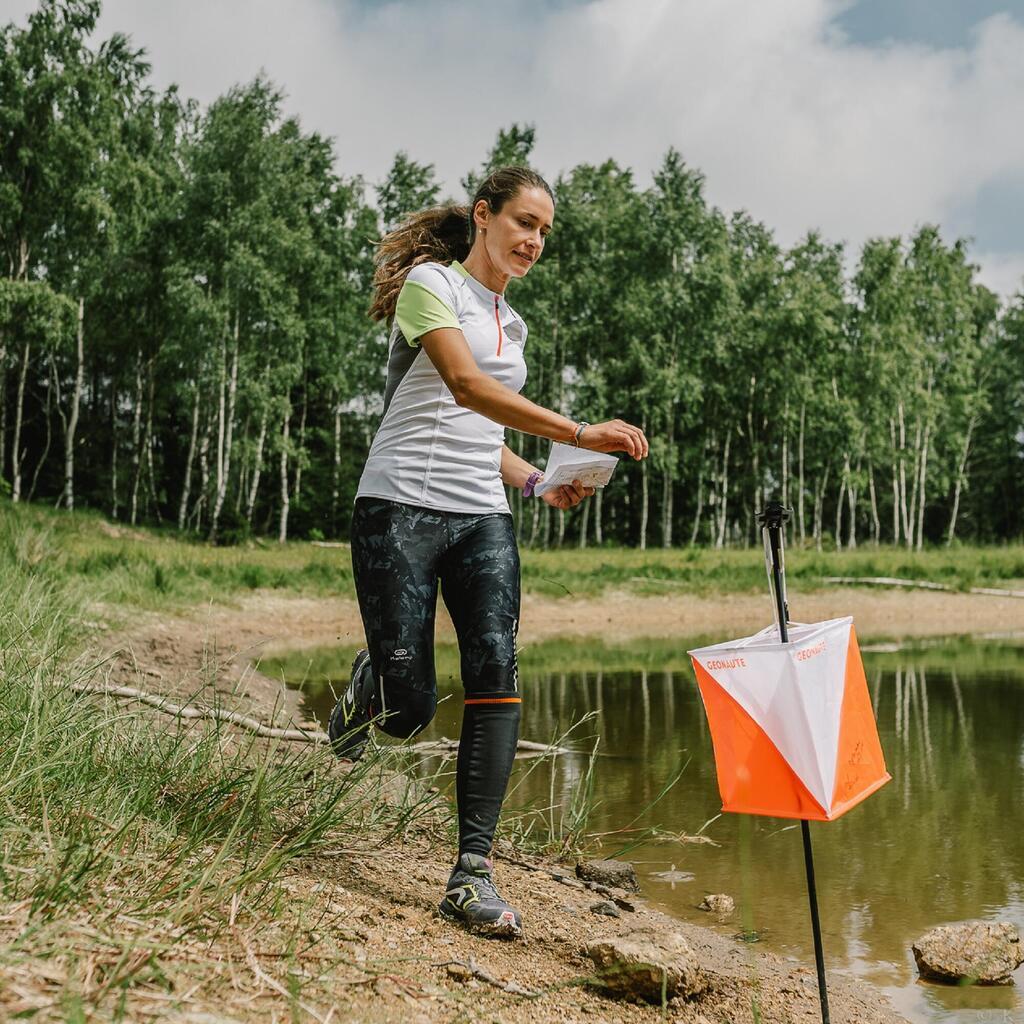 ПОДСИЛЕНИ ДЪЛГИ ЧОРАПИ ЗА СПОРТНО ОРИЕНТИРАНЕ, ЧЕРНИ