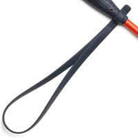 140 Multi Children's Horse Riding Crop 58 cm - Blue/Rust