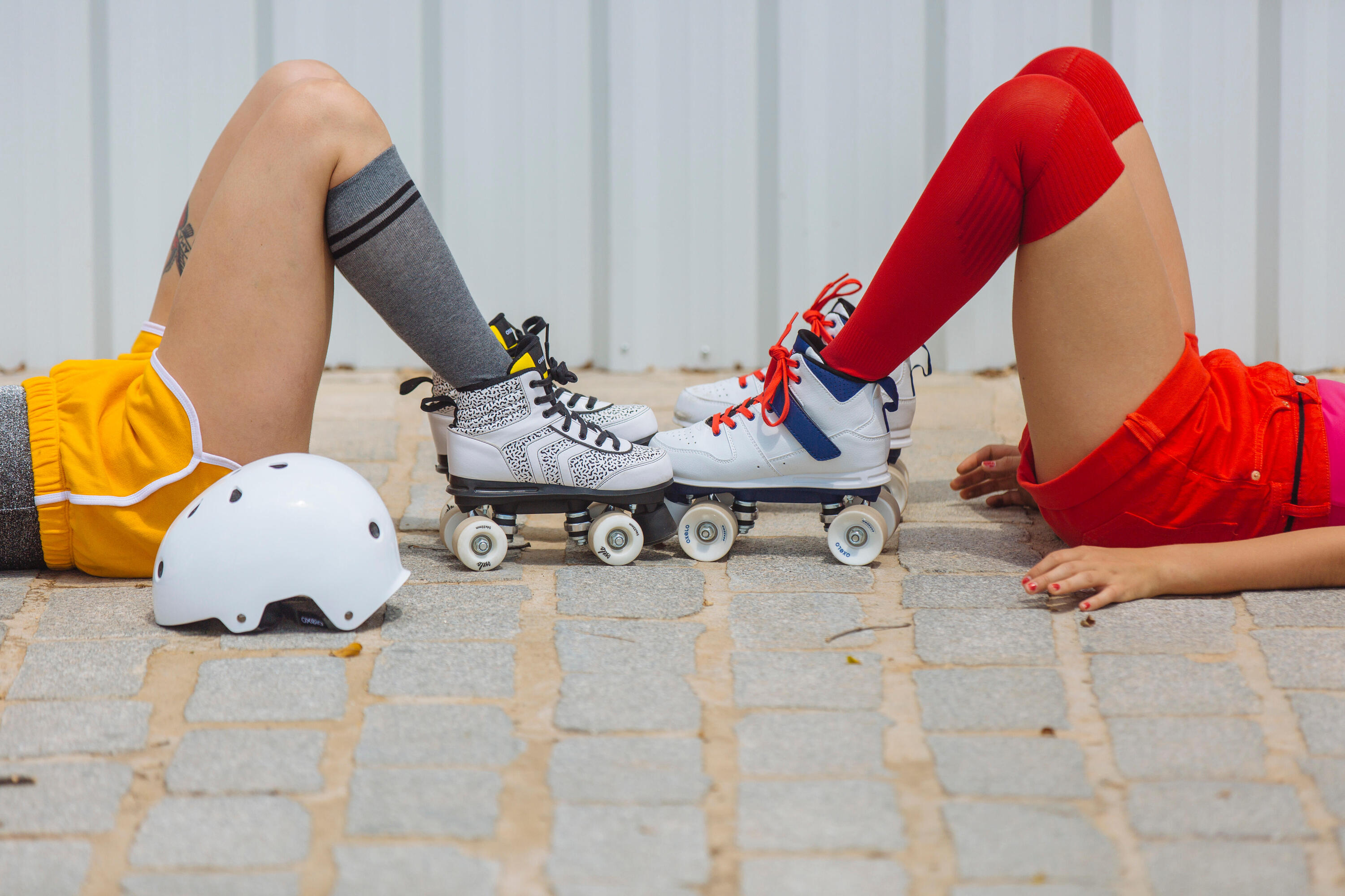 Patines Quad 100 Adulto Blanco 15/19