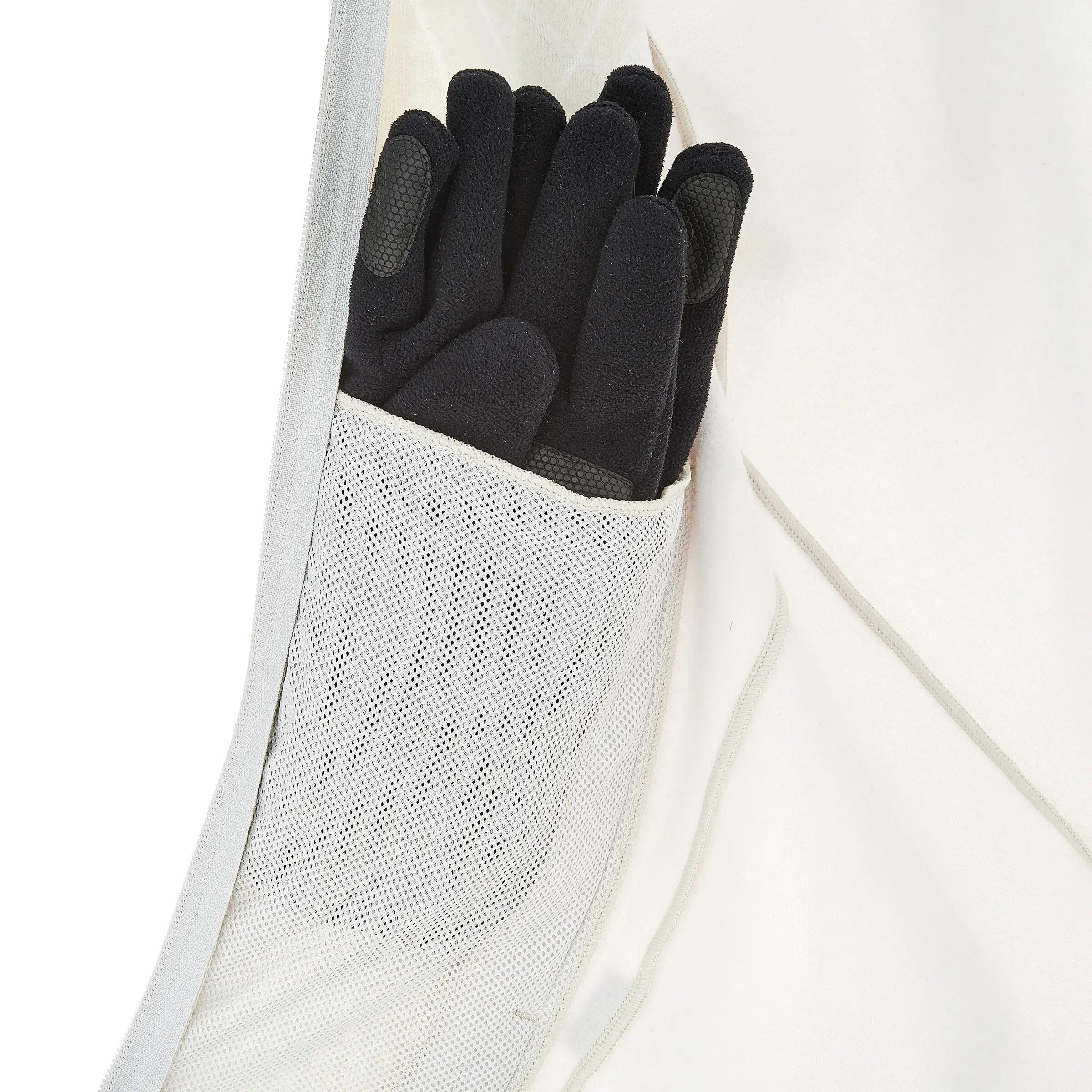 Forclaz 200 women's Hiking Fleece - white print 5/9