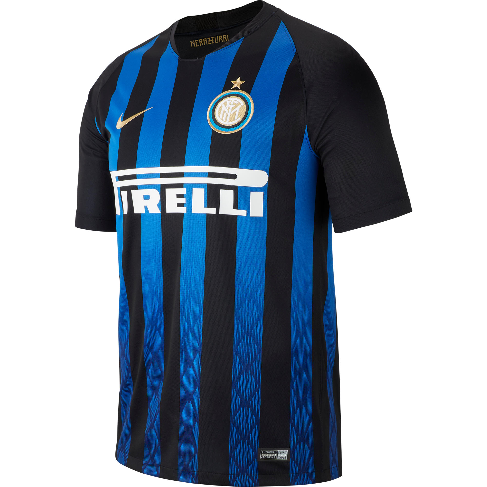 Nike Voetbalshirt Inter Milan Thuisshirt 1819 Voor Kinderen Marineblauw nike kopen in de aanbieding