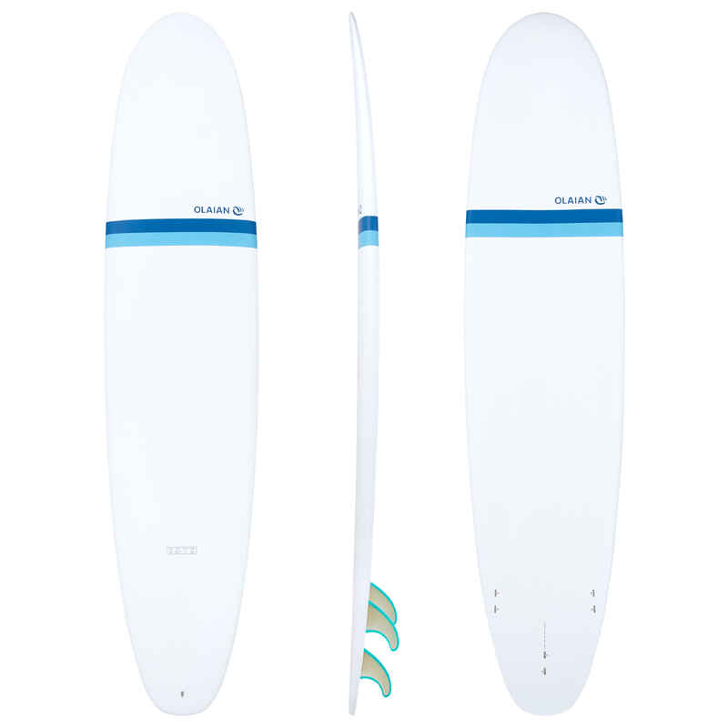 Surfboard 500 8'2" inkl. 3 Finnen.